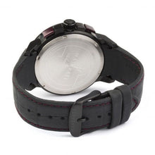 Load image into Gallery viewer, Maserati Ingegno Chronograph Black Dial Black Leather Strap Watch For Men - R8871619003