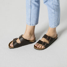 Load image into Gallery viewer, BIRKENSTOCK - ARIZONA 51103 - DK BROWN SMOOTH LEATHER NARROW