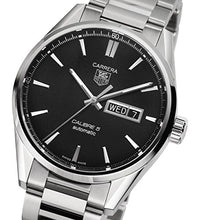 Load image into Gallery viewer, Tag Heuer Carrera Black Dial Watch for Men - WAR201A.BA0723