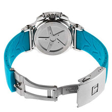 Load image into Gallery viewer, Tissot T Race Chronograph White Dial Brown Rubber Strap Watch for Women - T048.217.17.017.02