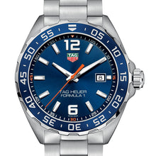 Load image into Gallery viewer, Tag Heuer Formula 1 Quartz Blue Dial Silver Steel Strap Watch for Men - WAZ1010.BA0842