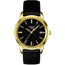 Load image into Gallery viewer, Tissot T Classic Dream Black Dial Black Leather Strap Watch for Men - T033.410.36.051.01