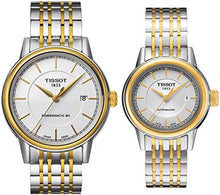 Load image into Gallery viewer, Tissot T Classic Carson Automatic White Dial Two Tone Steel Strap Watch for Men - T085.407.22.011.00
