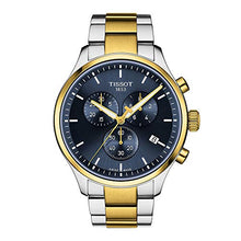 Load image into Gallery viewer, Tissot Chrono XL Classic Blue Dial Two Tone Steel Strap Watch for Men - T116.617.22.041.00