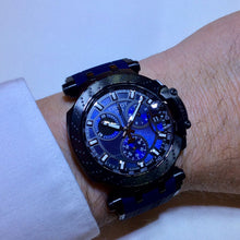 Load image into Gallery viewer, Tissot T Race Chronograph Blue Dial Blue Silicone Strap Watch For Men - T115.417.37.041.00