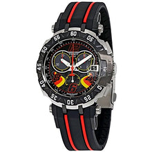 Load image into Gallery viewer, Tissot T Race Chronograph Stefan Bradl Special Edition Black Dial Black Rubber Strap Watch for Men - T092.417.27.057.02