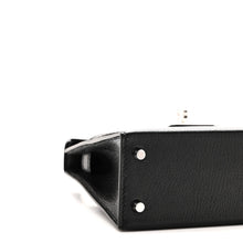 Load image into Gallery viewer, Chevre Chamkila Clou de Coeur Mini Kelly Sellier 20 Black