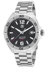 Load image into Gallery viewer, Tag Heuer Formula 1 Automatic Black Dial Silver Steel Strap Watch for Men - WAZ2113.BA0875