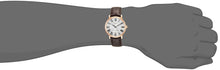 Load image into Gallery viewer, Tissot Carson Premium Powermatic 80 Silver Dial Brown Leather Strap Watch For Men - T122.407.36.033.00