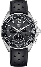 Load image into Gallery viewer, Tag Heuer Formula 1 Black Dial Black Rubber Strap Watch for Men - CAZ1011.FT8024