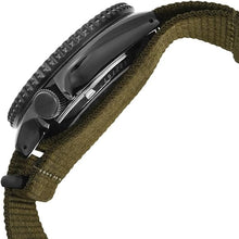 Load image into Gallery viewer, Seiko 5 Sport Automatic Black Dial Green Nylon Strap Watch For Men - SRPD65K4