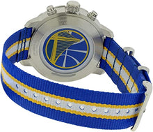 Load image into Gallery viewer, Tissot Quickster Chronograph NBA Golden State Warriors White Dial Two Tone NATO Strap Watch for Men - T095.417.17.037.15