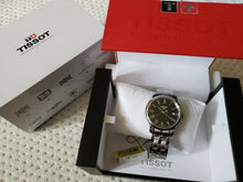Load image into Gallery viewer, Tissot T Classic Dream Black Dial Silver Steel Strap Watch for Men - T033.410.11.053.01