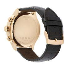 Load image into Gallery viewer, Tissot Chrono XL Black Dial Brown Leather Strap Watch For Men - T116.617.36.057.01