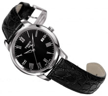 Load image into Gallery viewer, Tissot Classic Dream Black Dial Black Leather Strap Watch for Men - T033.410.16.053.01