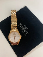Load image into Gallery viewer, Tissot T Classic Tradition Lady White Dial Rose Gold Steel Strap Watch for Women - T063.210.33.037.00