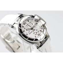 Load image into Gallery viewer, Tissot T Race Lady Chronograph White Dial White Rubber Strap Watch for Women - T048.217.17.017.00