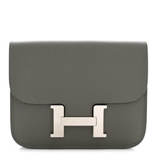 Load image into Gallery viewer, Evercolor Constance Slim Wallet Gris Meyer