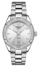 Load image into Gallery viewer, Tissot PR 100 Sport Chic Silver Dial Silver Steel Strap Watch for Women - T101.910.11.031.00