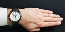 Load image into Gallery viewer, Tissot Couturier Chronograph White Dial Brown Leather Strap Watch For Men - T035.617.16.031.00