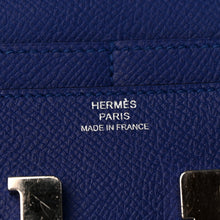 Load image into Gallery viewer, Epsom Constance Short Wallet Bleu Electrique