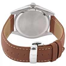 Load image into Gallery viewer, Tissot Gentleman Silver Dial Brown Leather Strap Watch For Men - T127.410.16.031.00