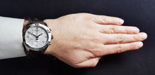 Load image into Gallery viewer, Tissot PR 100 Sport Quartz Chronograph Silver Dial Brown Leather Strap Watch For Men - T101.617.16.031.00