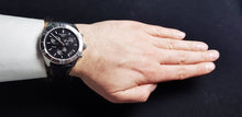 Load image into Gallery viewer, Tissot PR 100 Sport Quartz Chronograph Black Dial Black Leather Strap Watch For Men - T101.617.16.051.00