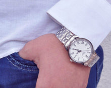 Load image into Gallery viewer, Tissot T Classic Dream White Dial Silver Steel Strap Watch for Men - T033.410.11.013.01