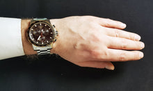 Load image into Gallery viewer, Tissot Supersport Chrono Black Dial Silver Steel Strap Watch For Men - T125.617.21.051.00