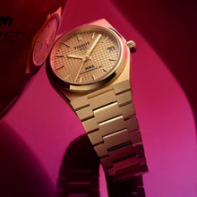Load image into Gallery viewer, Tissot PRX Powermatic 80 Gold Dial Gold Steel Strap Watch for Men - T137.207.33.021.00