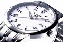 Load image into Gallery viewer, Tissot T Classic Dream White Dial Silver Steel Strap Watch for Men - T033.410.11.013.01