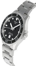 Load image into Gallery viewer, Tissot Seastar 1000 Black Dial Silver Steel Strap Watch For Men - T120.410.11.051.00