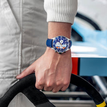 Load image into Gallery viewer, Tag Heuer Formula 1 Gulf Edition Blue Dial Blue Leather Strap Watch for Men - CAZ101N.FC8243