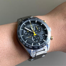 Load image into Gallery viewer, Tissot PRS 516 Chronograph Black Dial Silver Steel Strap Watch For Men - T100.417.11.051.00