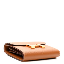 Load image into Gallery viewer, Epsom Constance Short Wallet Gold