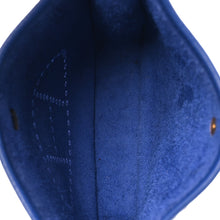 Load image into Gallery viewer, Taurillon Clemence Maxi Quadrille Evelyne TPM Royal Bleu Bleu Bill Biscuit Rouge H