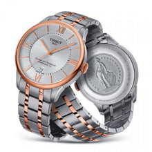 Load image into Gallery viewer, Tissot Chemin des Tourelles Powermatic 80 Silver Dial Two Tone Steel Strap Watch for Men - T099.407.22.038.02