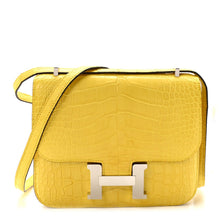 Load image into Gallery viewer, Matte Alligator Constance 18 Mimosa