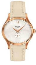 Load image into Gallery viewer, Tissot T Lady Bella Ora Mother of Pearl Dial Cream Leather Strap Watch for Women - T103.310.36.111.00