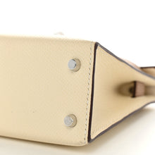 Load image into Gallery viewer, Epsom Tri-Color Mini Kelly Sellier 20 Craie Biscuit Gris Meyer