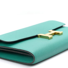 Load image into Gallery viewer, Epsom Constance Long To Go Wallet Vert Verone