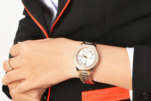 Load image into Gallery viewer, Bulova Crystal Collection Silver Dial Two Tone Steel Strap Watch for Women - 98N100
