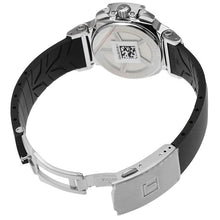 Load image into Gallery viewer, Tissot Dressport Chronograph Black Dial Black Leather Strap Watch for Women - T050.217.17.057.00