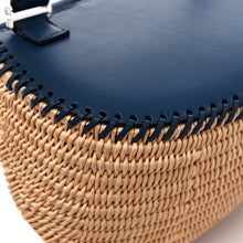 Load image into Gallery viewer, Swift Wicker Picnic Fishing Bag Bleu de Prusse