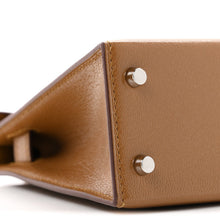 Load image into Gallery viewer, Chevre Chamkila Clou de Coeur Mini Kelly Sellier 20 Bronze Dore