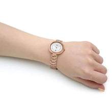 Load image into Gallery viewer, Tissot T Lady Flamingo Mother of Pearl Dial Rose Gold Steel Strap Watch For Women - T094.210.33.116.02