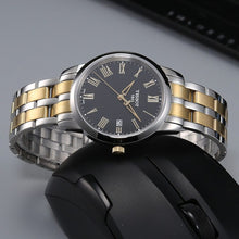 Load image into Gallery viewer, Tissot T Classic Dream Black Dial Two Tone Steel Strap Watch for Men - T033.410.22.053.01