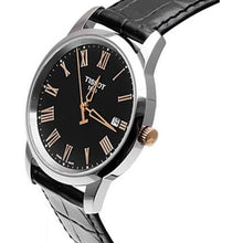Load image into Gallery viewer, Tissot T Classic Dream Black Dial Black Leather Strap Watch for Men - T033.410.26.053.01