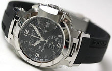 Load image into Gallery viewer, Tissot T Race Chronograph Black Dial Black Rubber Strap Watch for Women - T048.217.17.057.00